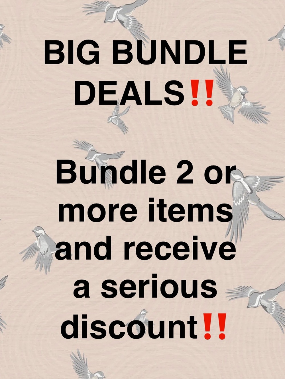 ‼️BUNDLE DEAL‼️